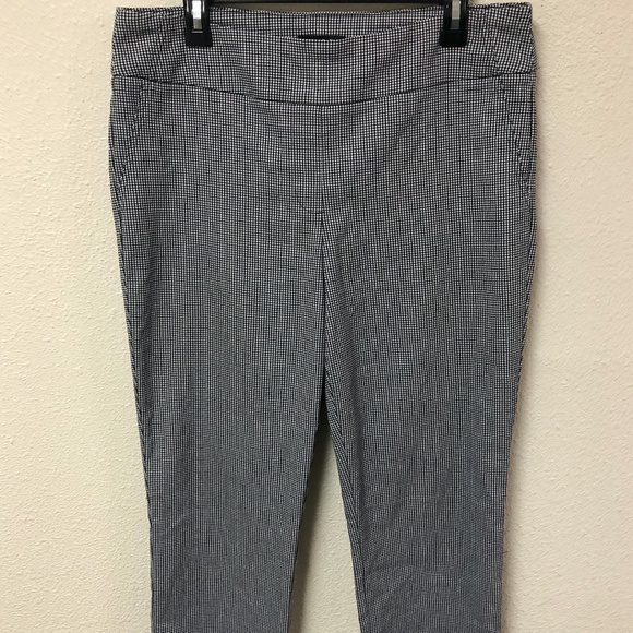 Hilary Radley Houndstooth Women's Sz Large Pants - Picture 1 of 8